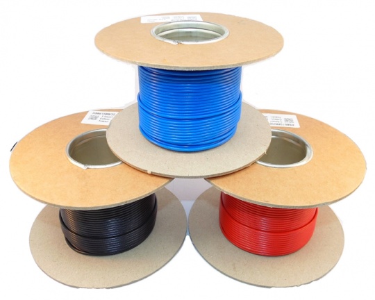 0.5mm Thin Wall Wire 100 Meter Reel Various Colours